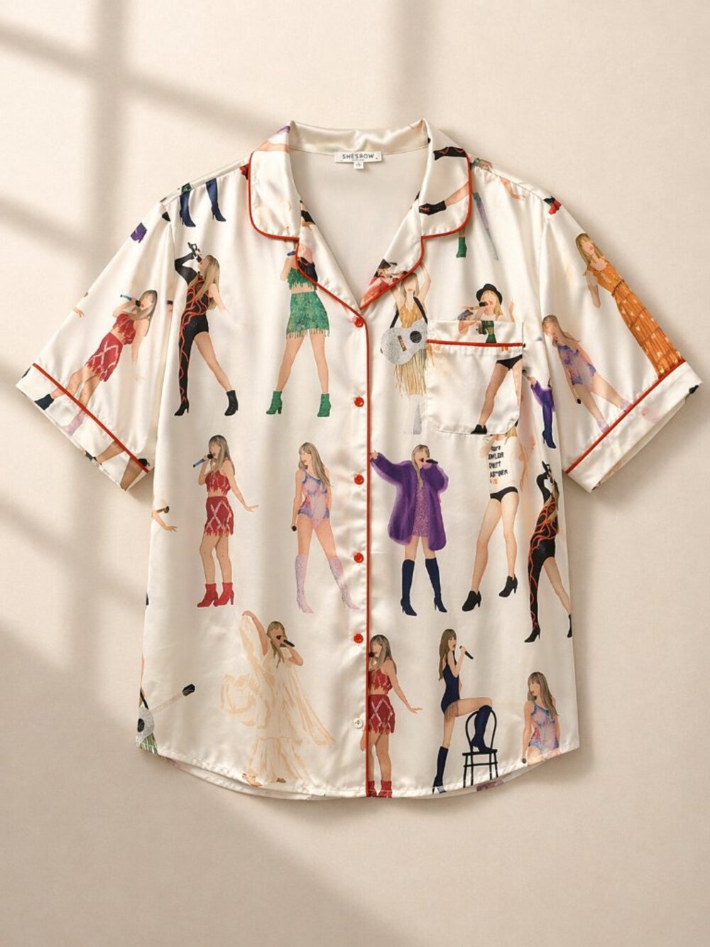 Taylor Swift Eras Tour | Pajamas Shorts Set | Size XXL | NWT - Picture 2 of 8